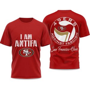 I Am Antifa 49ers Against Fascism Shirt 1