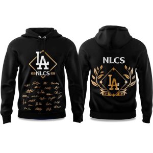 Dodgers NL Division Series Champions 2025 Hoodie