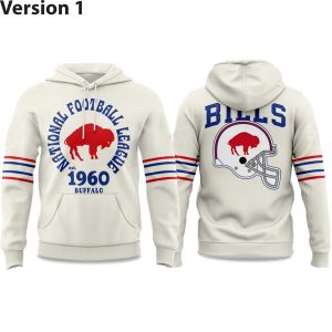 Bills National Football League 2025 2026 est 1960 Hoodie