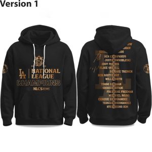 Dodgers National League Champions 2025 Hoodie (1)