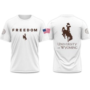 University of Wyoming Freedom 2025 T Shirt