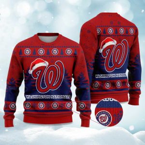 2025 Nationals Snowflakes Christmas Ugly Sweater