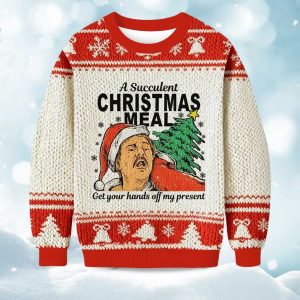 2025 A Succulent Meal Christmas Ugly Sweater 1