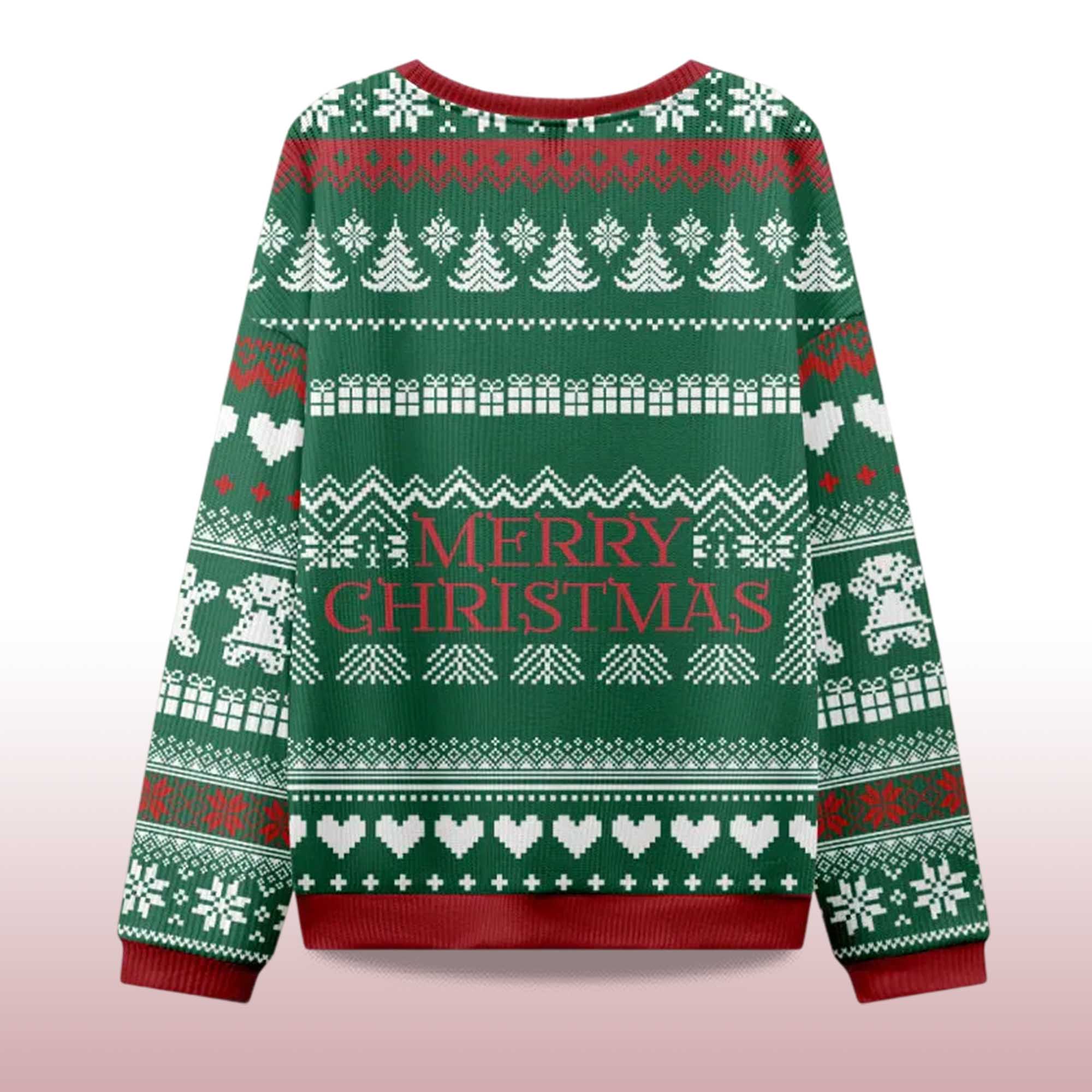 2025 Cute Sushi Cat Christmas Ugly Sweater 2 2025 Cute Sushi Cat Christmas Ugly Sweater