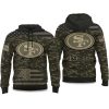 2025 49ers Salute to Service Camo Hoodie 1