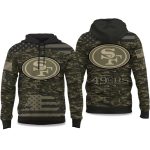 2025 49ers Salute to Service Camo Hoodie