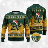 2025 Athletics Snowflakes Christmas Ugly Sweater 2