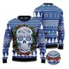 2025 Awesome Sugar Skull Ugly Christmas Sweater 5 2025 Awesome Sugar Skull Ugly Christmas Sweater 1