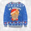 2025 Be Naughty Save Santa a Trip Christmas Ugly Sweater 3 2025 Be Naughty Save Santa a Trip Christmas Ugly Sweater 2