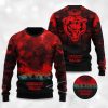 2025 Bears Stranger Things Ugly Sweater 3 2025 Bears Stranger Things Ugly Sweater 2