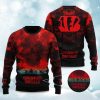 2025 Bengals Stranger Things Ugly Sweater 1
