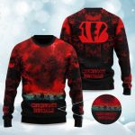 2025 Bengals Stranger Things Ugly Sweater