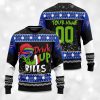 2025 Bills Drink Up Grnch Christmas Ugly Sweater 2