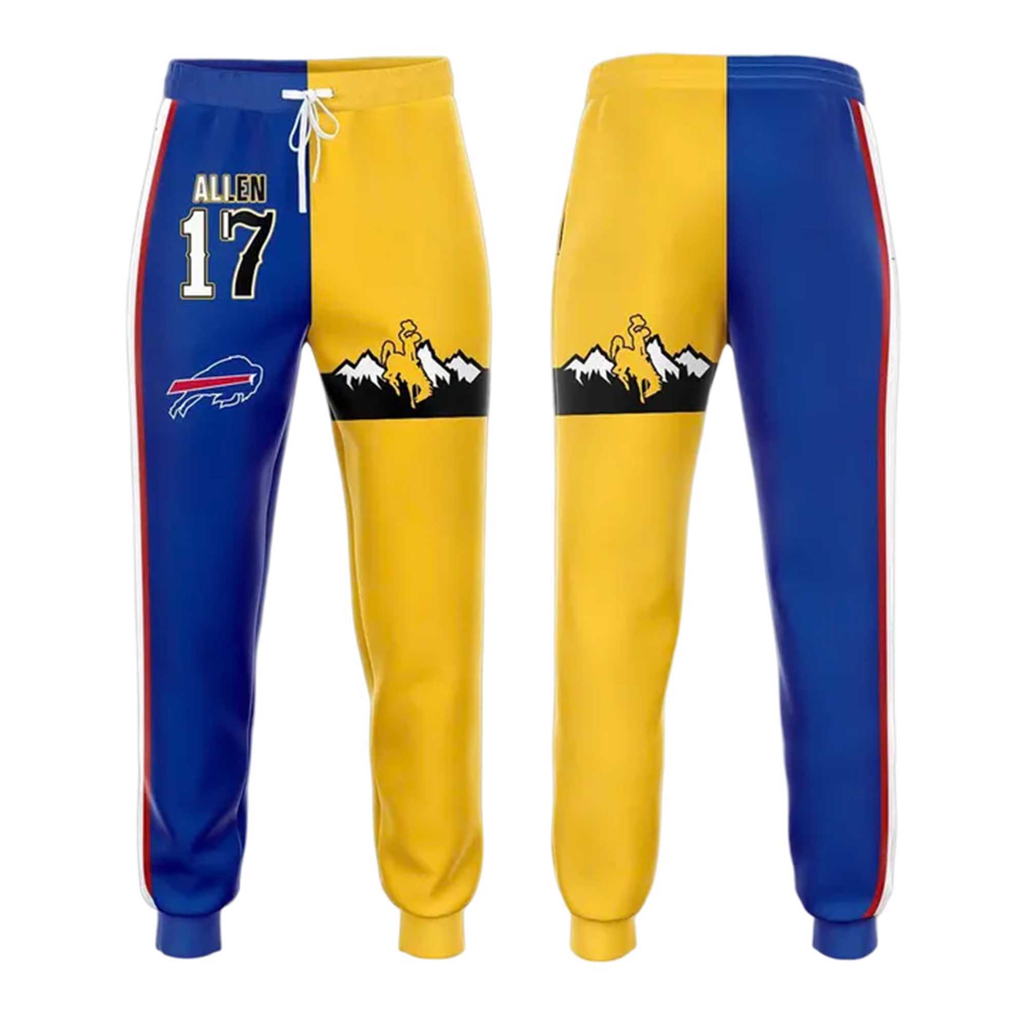 2025 Bills Josh Allen Wyoming Cowboys Sweatshirt 5 2025 Bills Josh Allen Wyoming Cowboys Sweatshirt