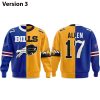 2025 Bills Josh Allen Wyoming Cowboys Sweatshirt 7 2025 Bills Josh Allen Wyoming Cowboys Sweatshirt