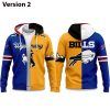2025 Bills Josh Allen Wyoming Cowboys Zipper Hoodie