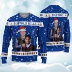 2025 Bills Josh Allen x Stefon Diggs Football Christmas Ugly Sweater