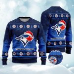 2025 Blue Jays Snowflakes Christmas Ugly Sweater
