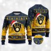 2025 Brewers Snowflakes Christmas Ugly Sweater 2