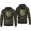2025 Browns Salute to Service Camo Hoodie 1