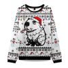 2025 Capybara Smoking Christmas Ugly Sweater 1
