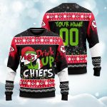 2025 Chiefs Drink Up Grnch Christmas Ugly Sweater
