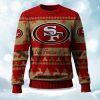 2025 Christmas 49ers Festive Reindeer Tree Ugly Sweater 1
