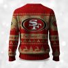 2025 Christmas 49ers Festive Reindeer Tree Ugly Sweater 2