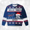 2025 Christmas Bills x Yankees Ugly Sweater