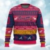 2025 Christmas Braves Personalized Ugly Sweater 4 2025 Christmas Braves Personalized Ugly Sweater 1