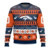 2025 Christmas Broncos Personalized Ugly Sweater 1