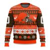 2025 Christmas Browns Personalized Ugly Sweater 1