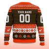 2025 Christmas Browns Personalized Ugly Sweater 3 2025 Christmas Browns Personalized Ugly Sweater 2