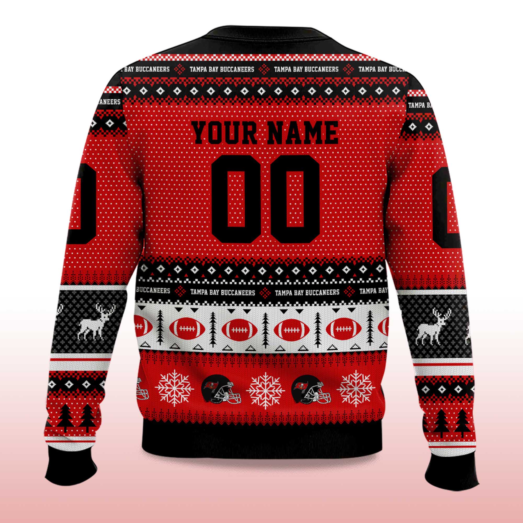 2025 Christmas Buccaneers Personalized Ugly Sweater 2 2025 Christmas Buccaneers Personalized Ugly Sweater 2
