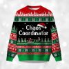 2025 Christmas Chaos Coordinator Ugly Sweater
