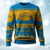 2025 Christmas Chargers Festive Reindeer Tree Ugly Sweater