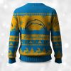 2025 Christmas Chargers Festive Reindeer Tree Ugly Sweater 2