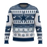 2025 Christmas Cowboys Personalized Ugly Sweater