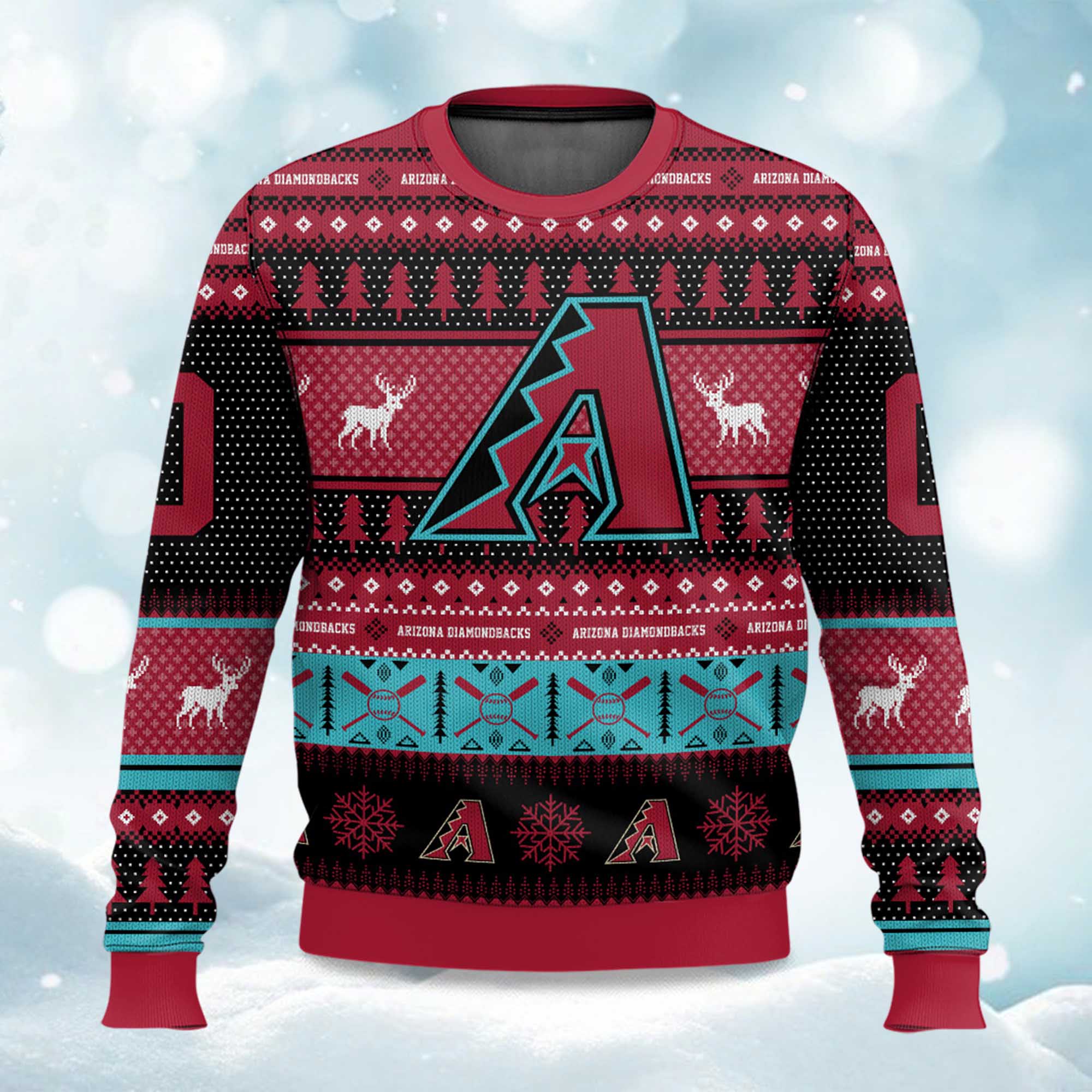 2025 Christmas Diamondbacks Personalized Ugly Sweater 2025 Christmas Diamondbacks Personalized Ugly Sweater