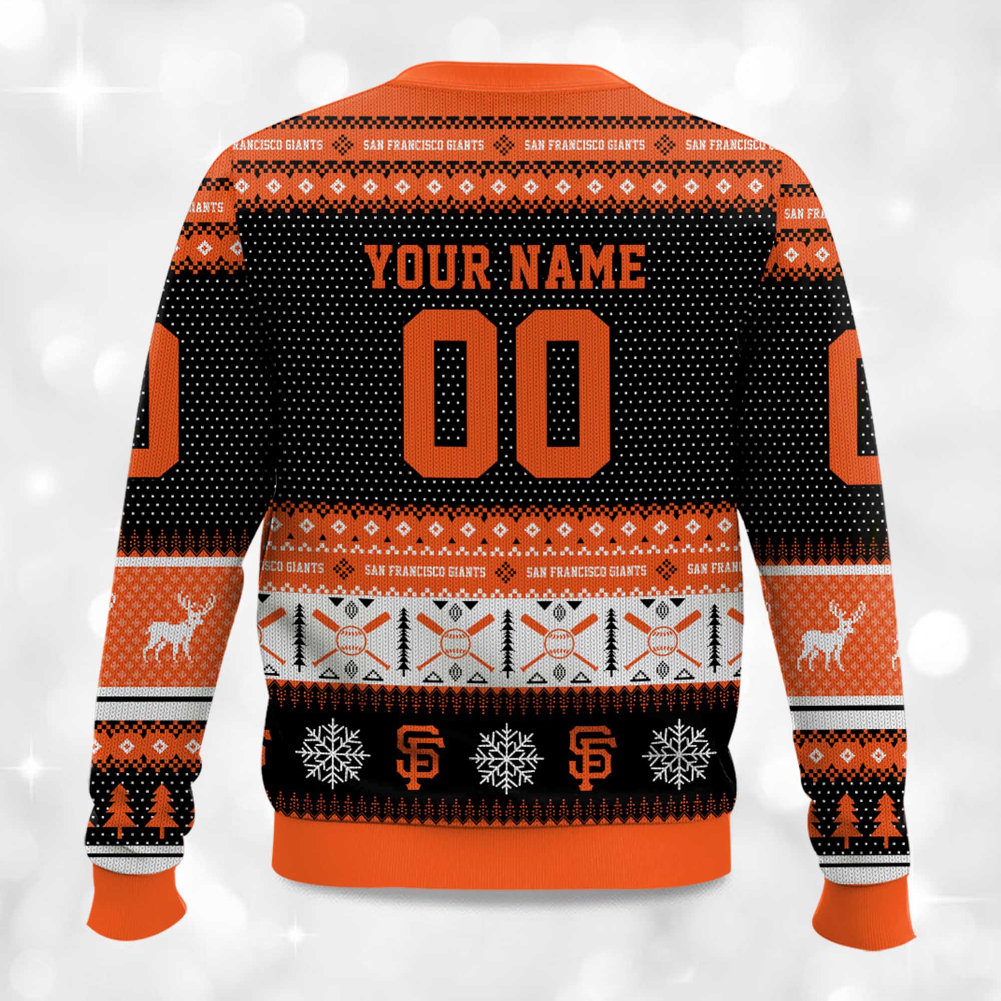 2025 Christmas Giants Baseball Personalized Ugly Sweater 2 2025 Christmas Giants Baseball Personalized Ugly Sweater 2