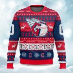 2025 Christmas Guardians Baseball Personalized Ugly Sweater