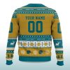2025 Christmas Jaguars Personalized Ugly Sweater 3 2025 Christmas Jaguars Personalized Ugly Sweater 2
