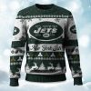 2025 Christmas Jets Festive Reindeer & Tree Ugly Sweater 4 2025 Christmas Jets Festive Reindeer & Tree Ugly Sweater