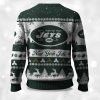 2025 Christmas Jets Festive Reindeer & Tree Ugly Sweater