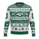 2025 Christmas Jets Personalized Ugly Sweater