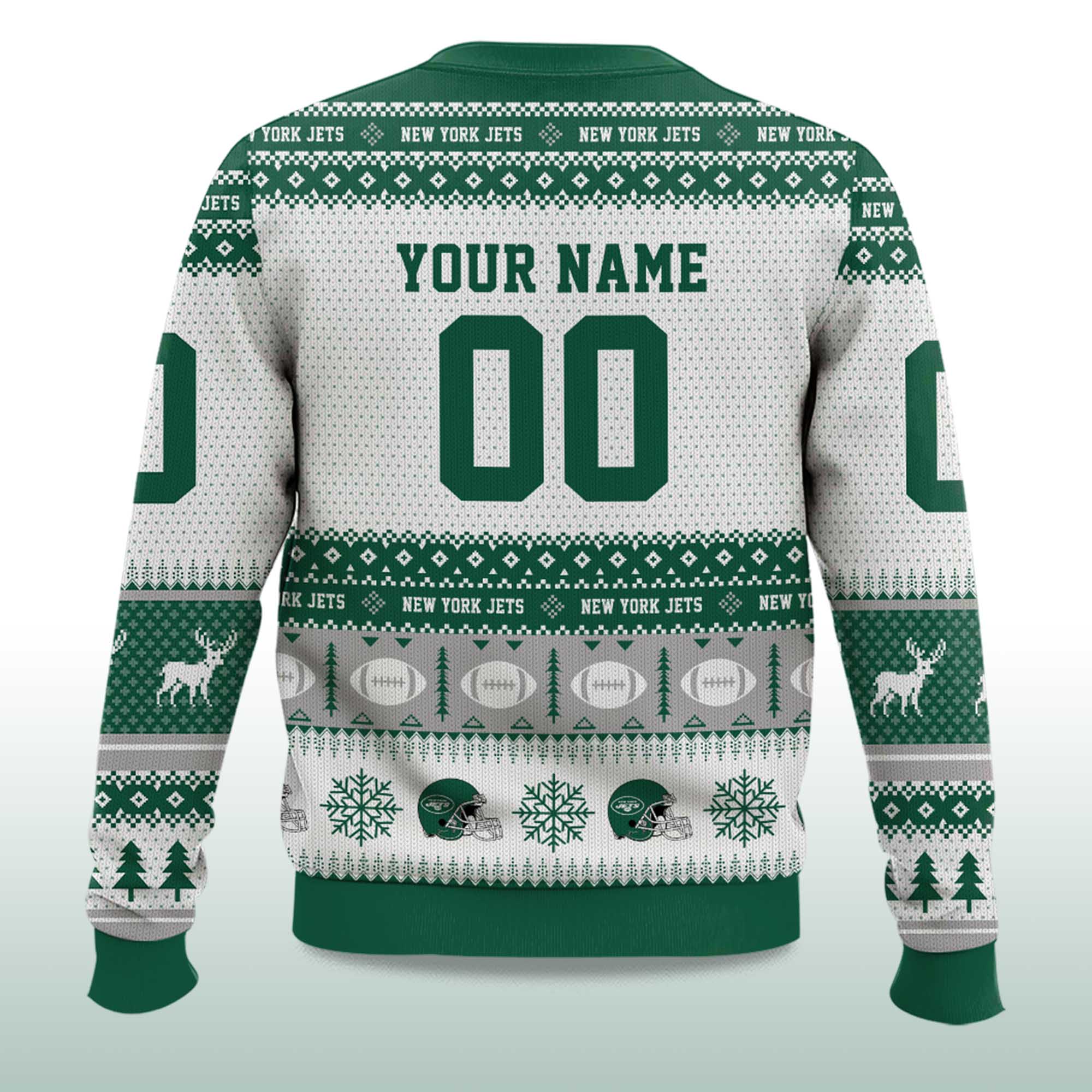 2025 Christmas Jets Personalized Ugly Sweater 2 2025 Christmas Jets Personalized Ugly Sweater 2