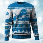 2025 Christmas Lions Festive Reindeer & Tree Ugly Sweater