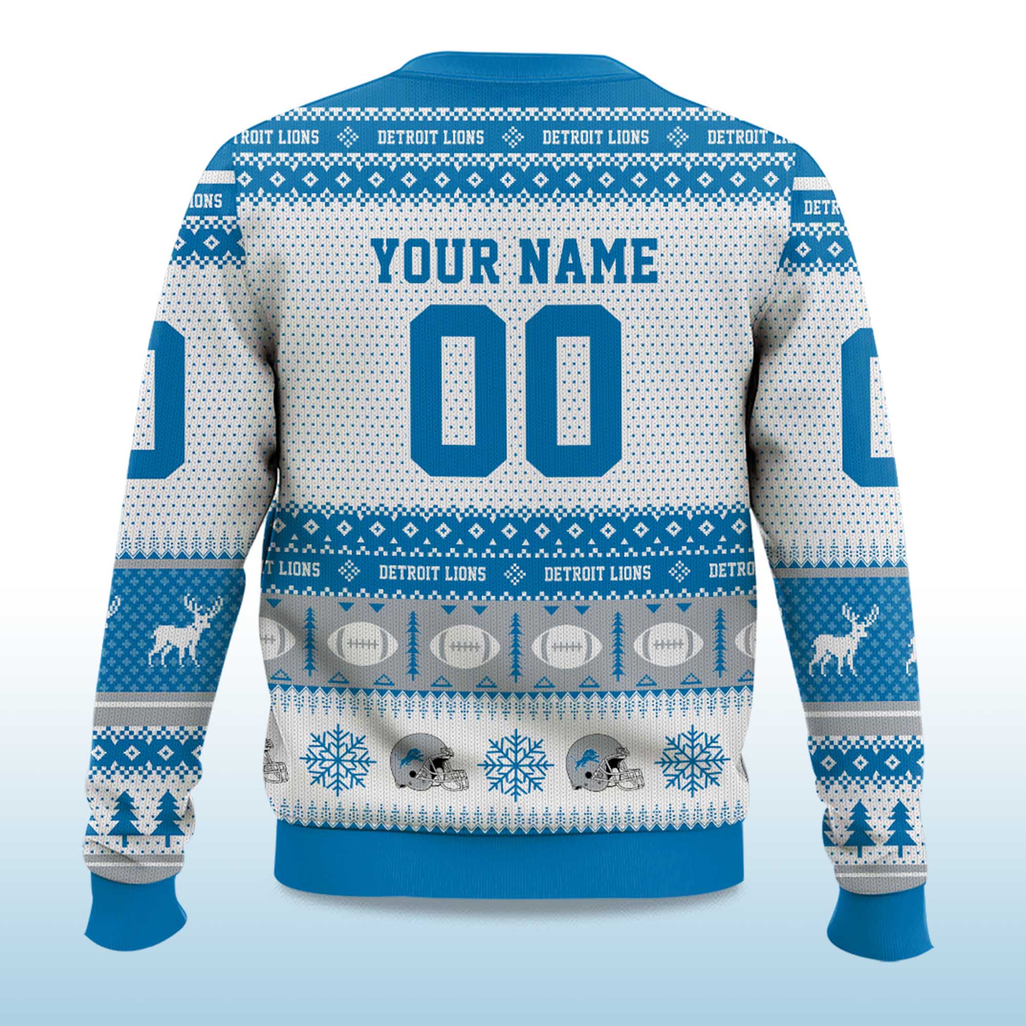 2025 Christmas Lions Personalized Ugly Sweater 2 2025 Christmas Lions Personalized Ugly Sweater 2