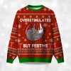 2025 Christmas Overstimulated But Festive Ugly Sweater 2