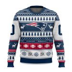 2025 Christmas Patriots Personalized Ugly Sweater